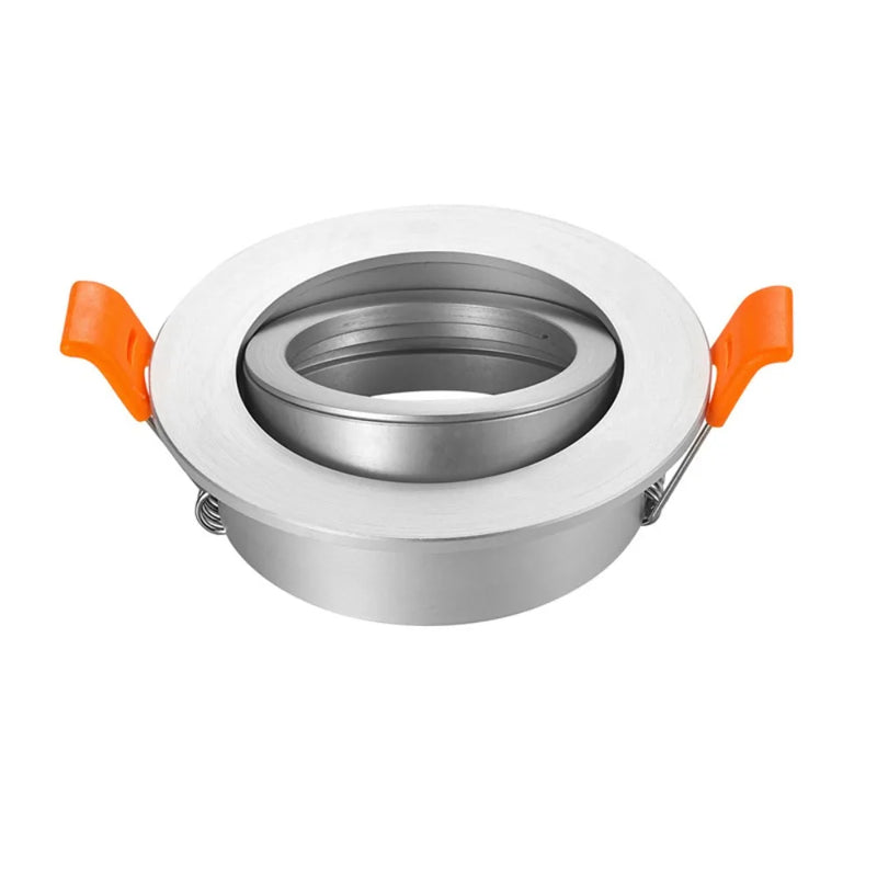 JOYINLED 1/10Pcs Round Recessed Downlight LED Ceiling Light Frame MR16 GU10 Bulb Fixture Downlight Holder GU10 Spot Light