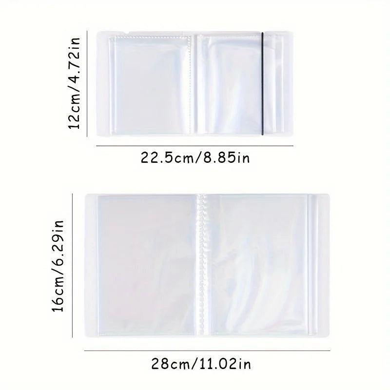 40pcs Scrapbook Storage Albums. Adhesive Photo Stickers,Cards,Receipts Collections.File Organizer for Classrooms, Homes,Offices.