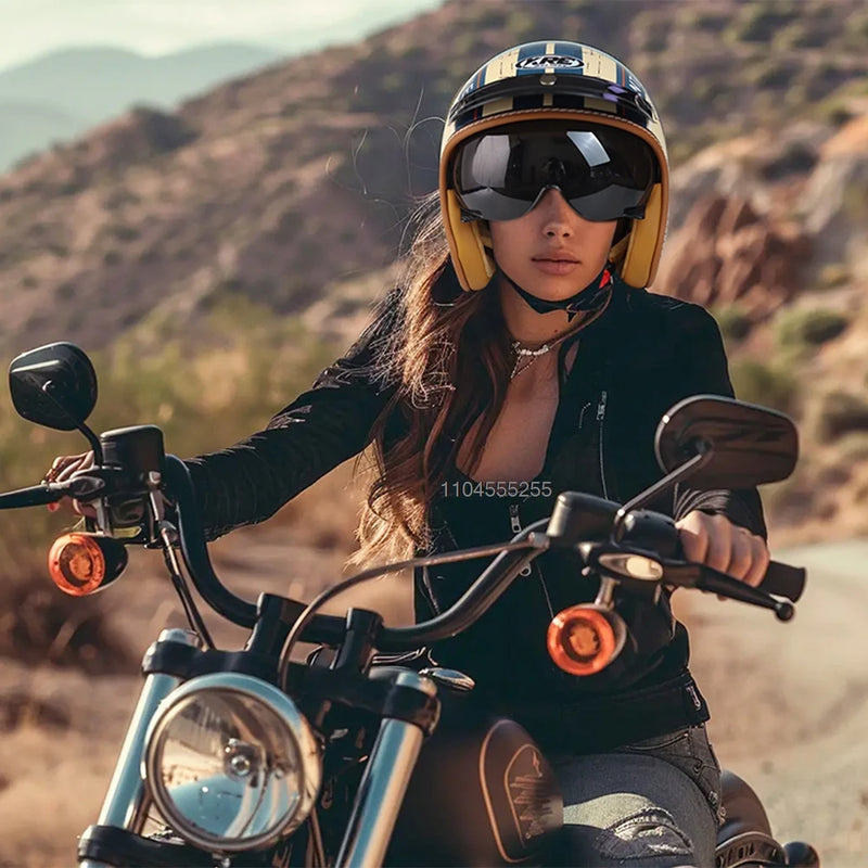 មួកសុវត្ថិភាពម៉ូតូ Capacete De Moto Scooter មួកសុវត្ថិភាពមុខបើកចំហរ ច្រើនលំនាំ Casco Moto Equipment Four Seasons ECE DOT អនុម័ត