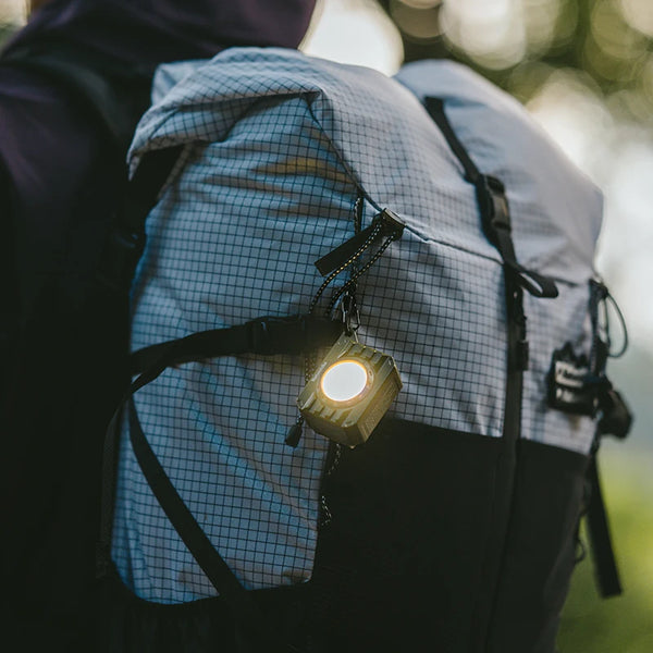 ភ្លើងស្ពាយតូច Naturehike Glow សម្រាប់បោះតង់ក្រៅផ្ទះ ភ្លើងបំភ្លឺចល័ត ស្រាល ធន់នឹងទឹក ភ្លើងពហុមុខងារ