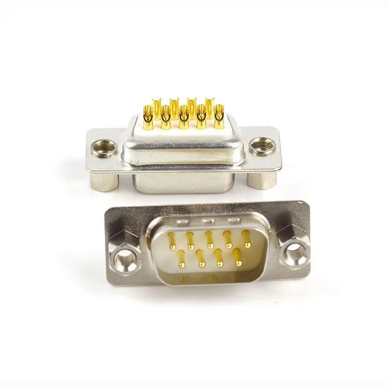DB9 Adapter Connector Core RS232 Serial COM Plug Connectors Hole/pin DB15 Female Male Port Socket D Sub DP9 Plastic Case