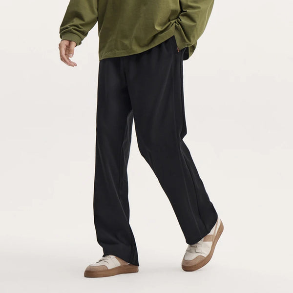 ខោបុរស Semir ខោកីឡាប៉ាក់រលុងត្រង់សម្រាប់បុរសនិងស្ត្រី ស្ទីលប្រចាំថ្ងៃ ខោធម្មតា ខោសរទរដូវទន់ 2026