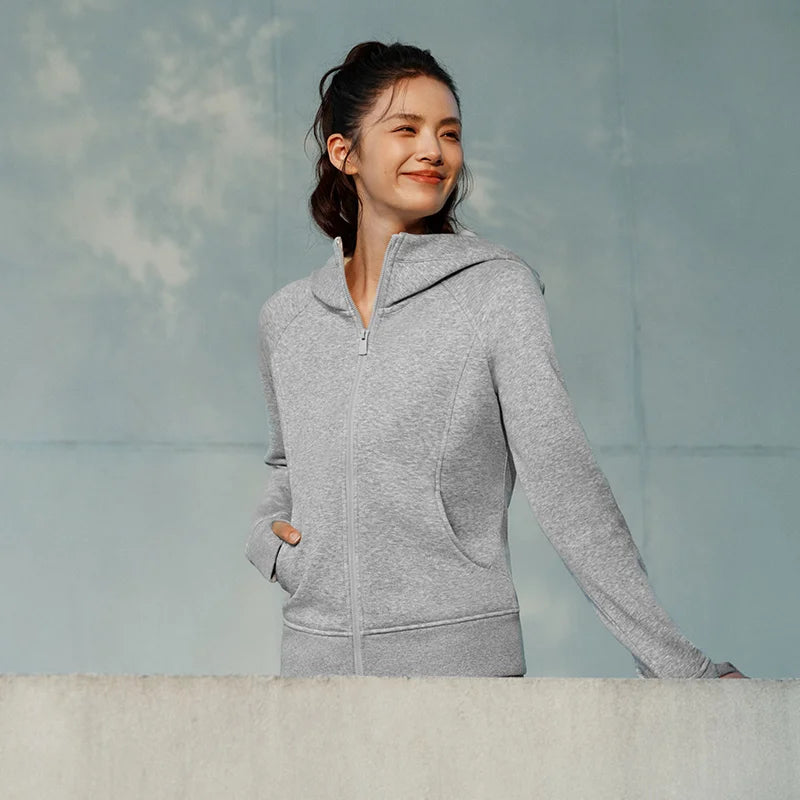 Semir Winter Jacket Women Raglan Sleeve Slim Fleece Lined 2026 New Slim Casual Jacket Women'S Cloth