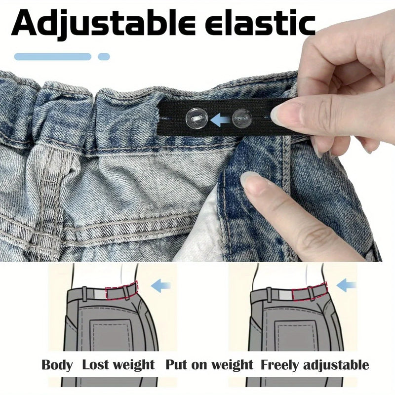 2 pieces Invisible belt tightener set Sewing tools Seamless trouser buckle adjuster