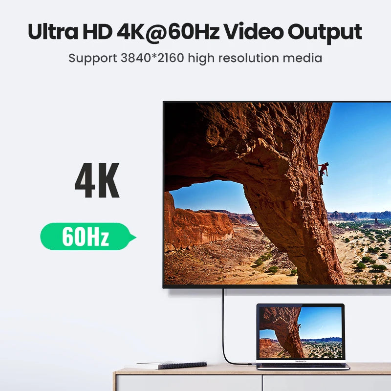 UGREEN USB C Cable 3.2 Gen2 10Gbps 100W PD Fast Charging 4K Video Braided Nylon Compatible with MacBook Samsung Galaxy iPhone