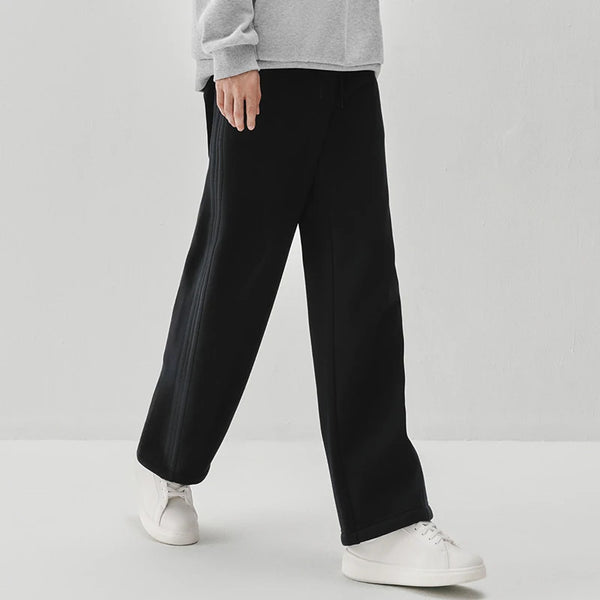 ខោបុរស Semir មានស្រទាប់ក្រណាត់រោមចៀម រាងរលុង ជើងត្រង់ រចនាប័ទ្ម Retro ឆ្នាំ 2026 រដូវរងា ស្រួលពាក់ រចនាប័ទ្មពេញប្រវែង