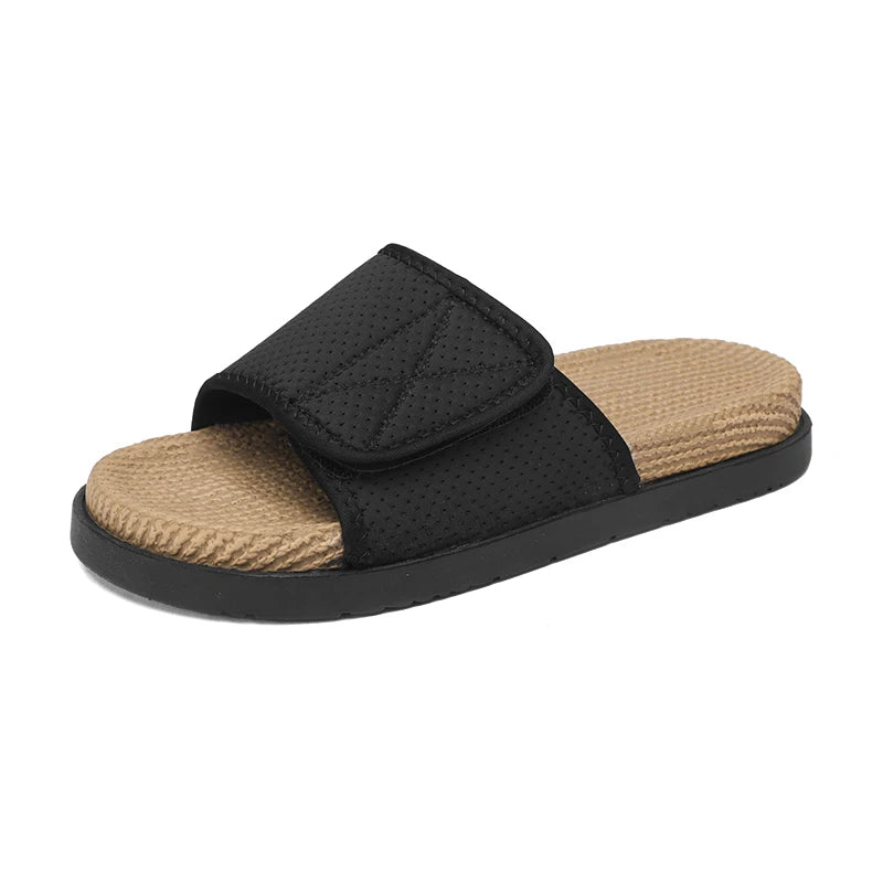 Men's fashion slippers summer light soft-sole anti-slip comfort breathable casual slippers youth Joker outdoor walking slippers