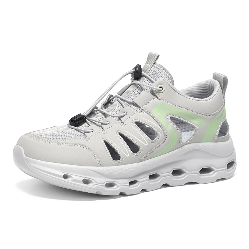 Mens Sports Shoes Autumn New Mesh Breathable Thick Sole Anti Slip Daily Casual Outdoor Jogging Fashion Sneakers for Men