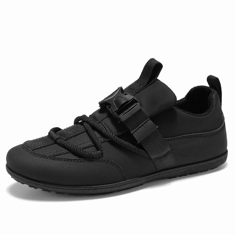 Mens Casual Shoes 2025 New Lightweight Breathable Leather Sneakers Suitable Walking Street Fashion Sports Flat Skate Shoes Man