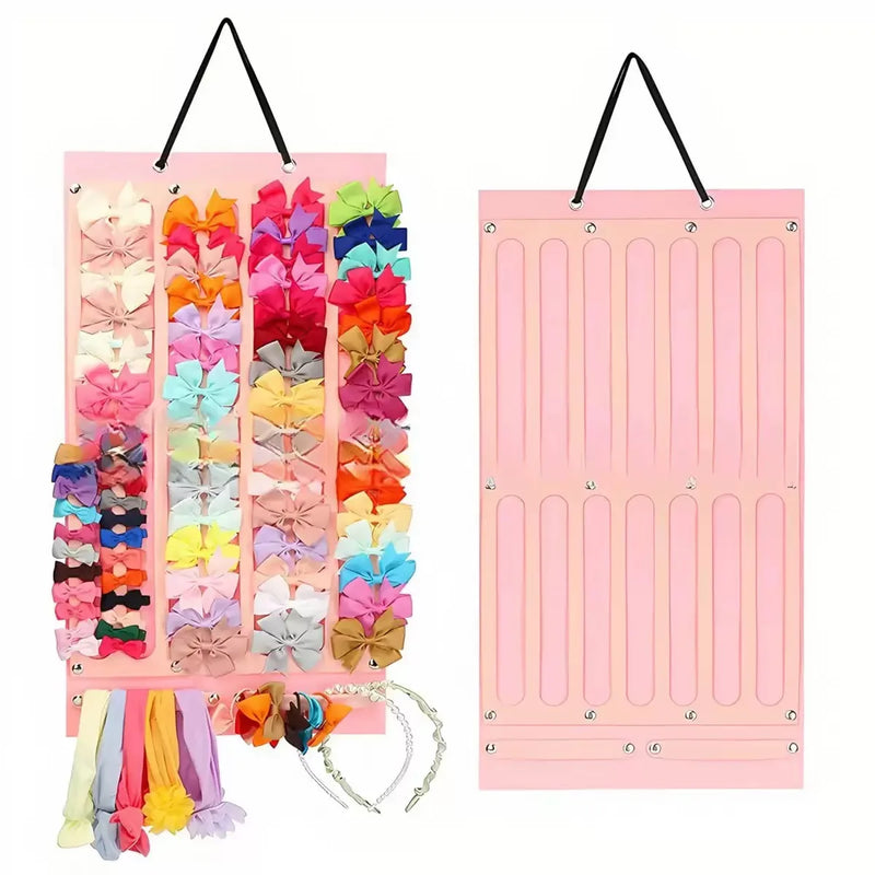 Children's Hair Accessories Storage Hanging Bag, Women's and Girls' Grabbing Clip, Felt Storage Rack, Felt Hair Clip Storage Rac