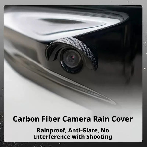 SEAMETAL 2/4PCS Car Camera Lens Protector Waterproof Dust-proof Car Rear View Backup Camera Cover Rain Shield Car Accessories