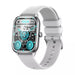 COLMI C61 Smartwatch 1.9 inch Full Screen Bluetooth Calling Heart Rate Sleep Monitor 100+ Sport Models Smart Watch For Men Women Silver