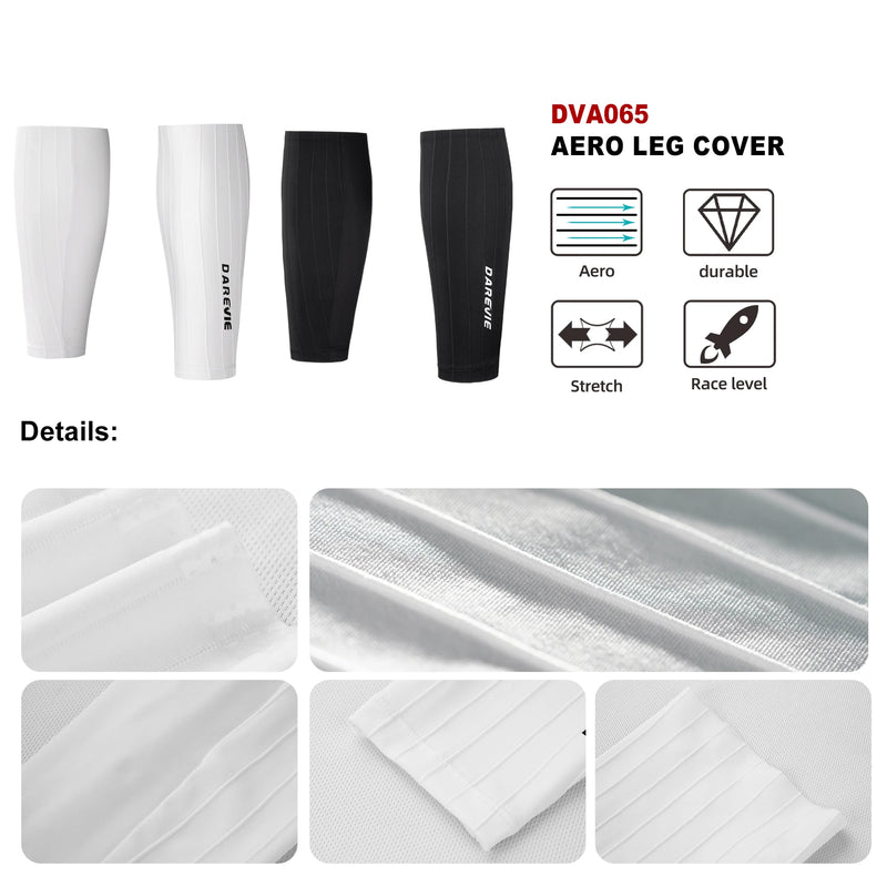 ស្រោមជើងជិះកង់ DAREVIE AERO កាត់បន្ថយភាពធន់នឹងខ្យល់កម្រិតប្រណាំង ស្រោមជើងជិះកង់ ឧបករណ៍កម្តៅជើងជិះកង់ Aerodynamics ល្បឿនលឿន