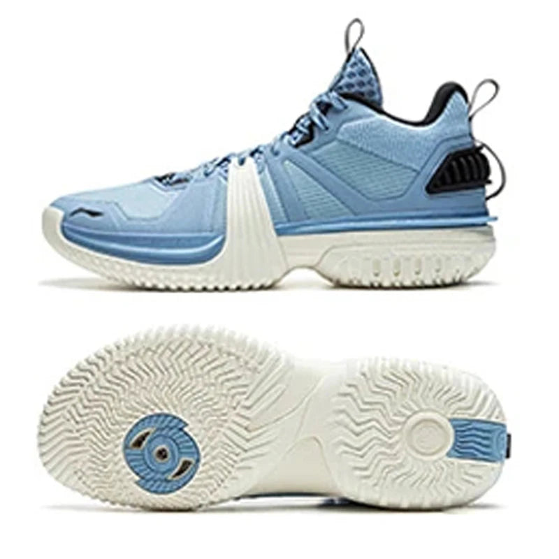 Li-Ning Men's BAD5 STORM 2024 WNTR Outdoor Basketball Shoes LIGHT FOAM PLUS Cushion TUFF OS Wearable LiNing Sneakers ABFU051
