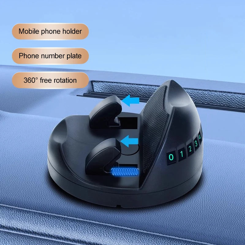 SEAMETAL Universal Car Dashboard Phone Holder Reusable Silicone Phone Mount Anti-Slip Pad Mat Phone Holder for Car Accessories