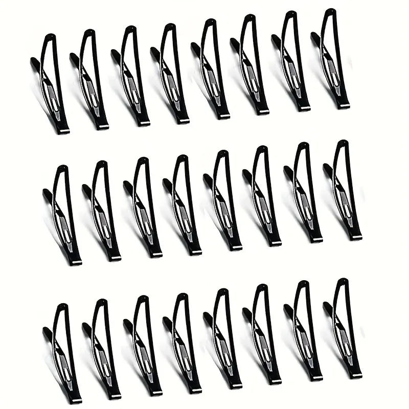 10/20pcs Black Metal Hairpin - Elegant Rectangular Hairpin, Smooth Edge and Sharp Top,Ensure That Women's Hair Is Firml