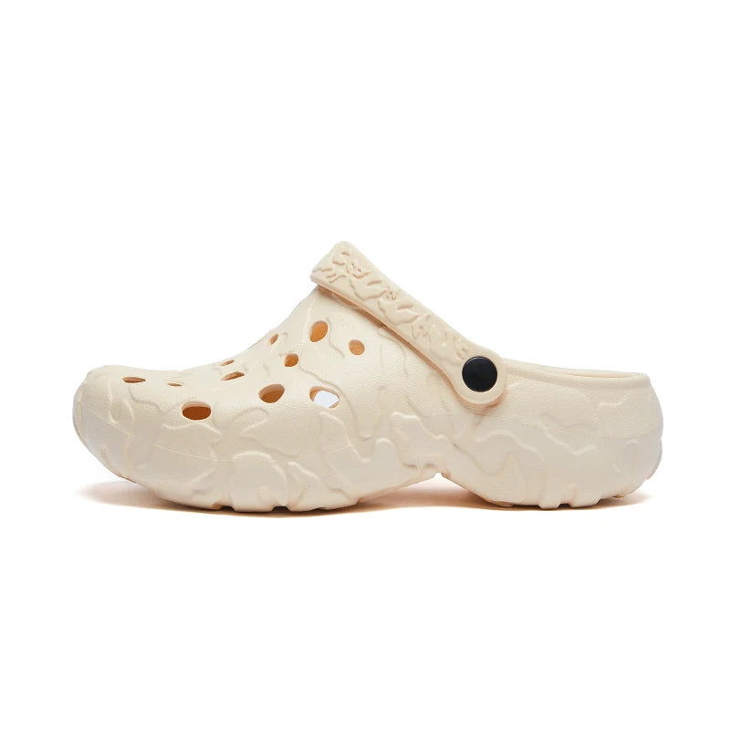 Plus Big Size 46 47 Summer Rubber Sandals Men Clogs Garden Shoes Zuecos Hombre Cholas Man Clog Beach Shoes Wide Foot