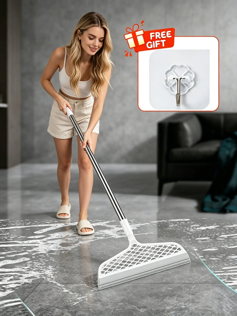 Silicone Scraper Broom Magic Wiper High Place Glass Wiper Floor Mop Household Splicing Cleaning Broom Bathroom Sweeping Water