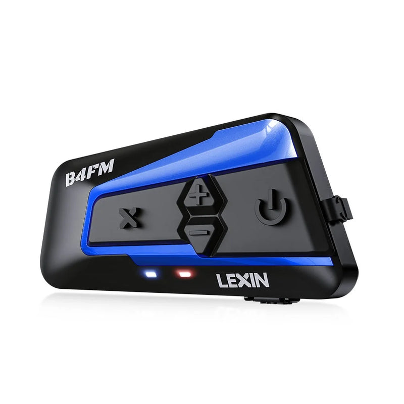 Lexin B4FM-X Bluetooth5.0 Motorcycle Helmet Intercom Headsets Type-C,10 Riders Wireless Communication Music Sharing Moto