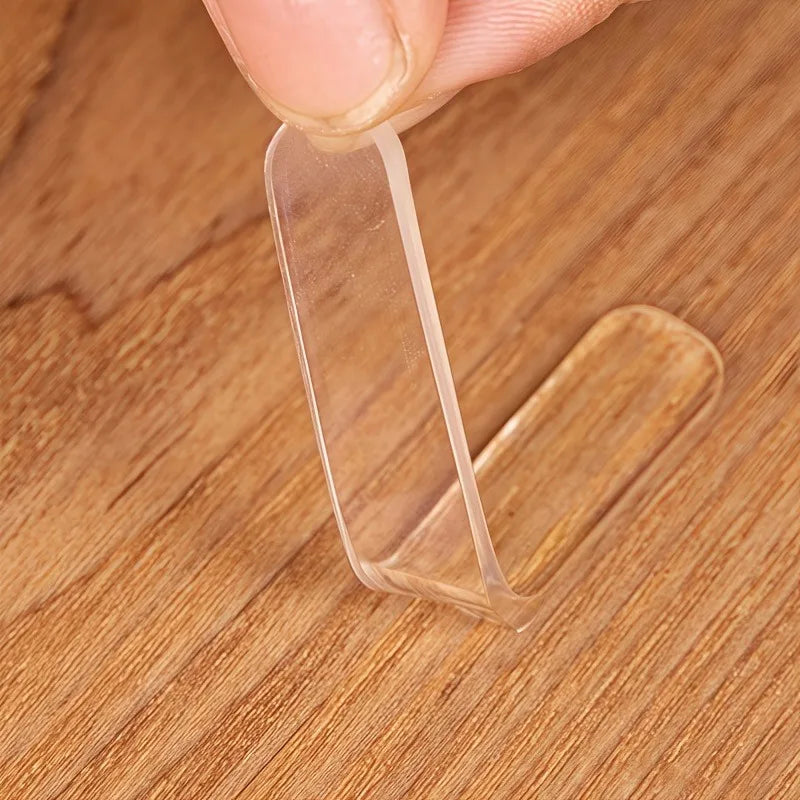 20pcs Household Door Handle Cushion,Transparent Cushion for Anti-collision and Noise Reduction Protection,Table Corner Protector