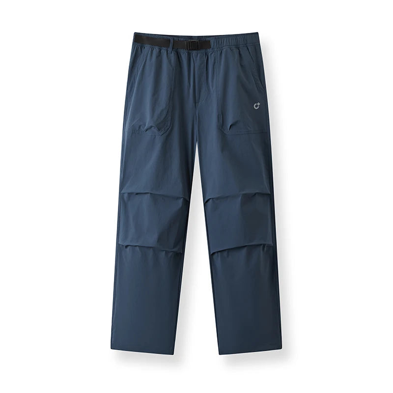Semir Men Pants Cooling 2026 Parachute Pleated Straight Urban Casual Everyday Style Soft Comfortable Daily Wear Trendy Versatile