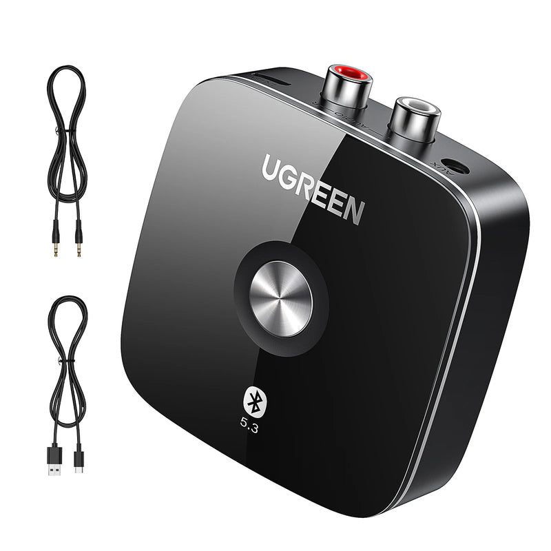 UGREEN aptX HD Airplane Bluetooth for All Headphones Wireless Audio Aux for TV Flying