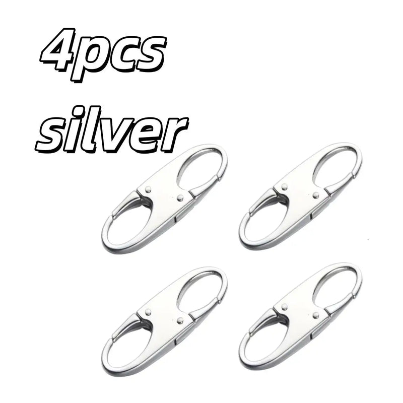 4pcs Zipper Lock Clips – Theft Deterrent & Pull Replacement, Keeps Securely Closed | ឃ្នៀបចាក់សោរ៉ូត ៤គ្រាប់ – ការពារចោរកម្ម និងជំនួសក្បាលរ៉ូត ជួយបិទយ៉ាងមានសុវត្ថិភាព