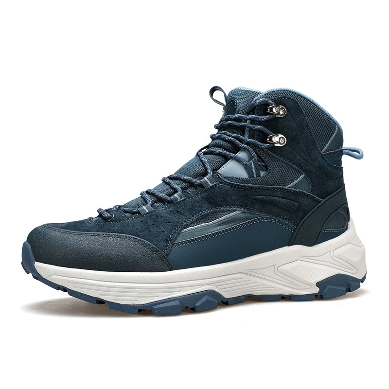 HUMTTO Hiking Boots for Men Outdoor Anti-slip Mountain Sneakers Man Keep Warm Trekking Shoes Winter Designer Men's Sports Shoe