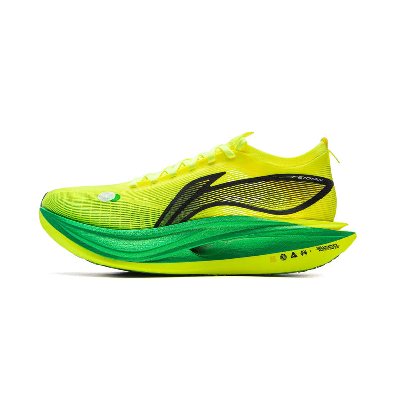 Li-Ning Unisex FEIDIAN 5 ELITE Racing Running Shoes SUPER BOOM LiNing CARBON-FIBER PLATE Shoes Anti-Slip Sneakers ARMV003