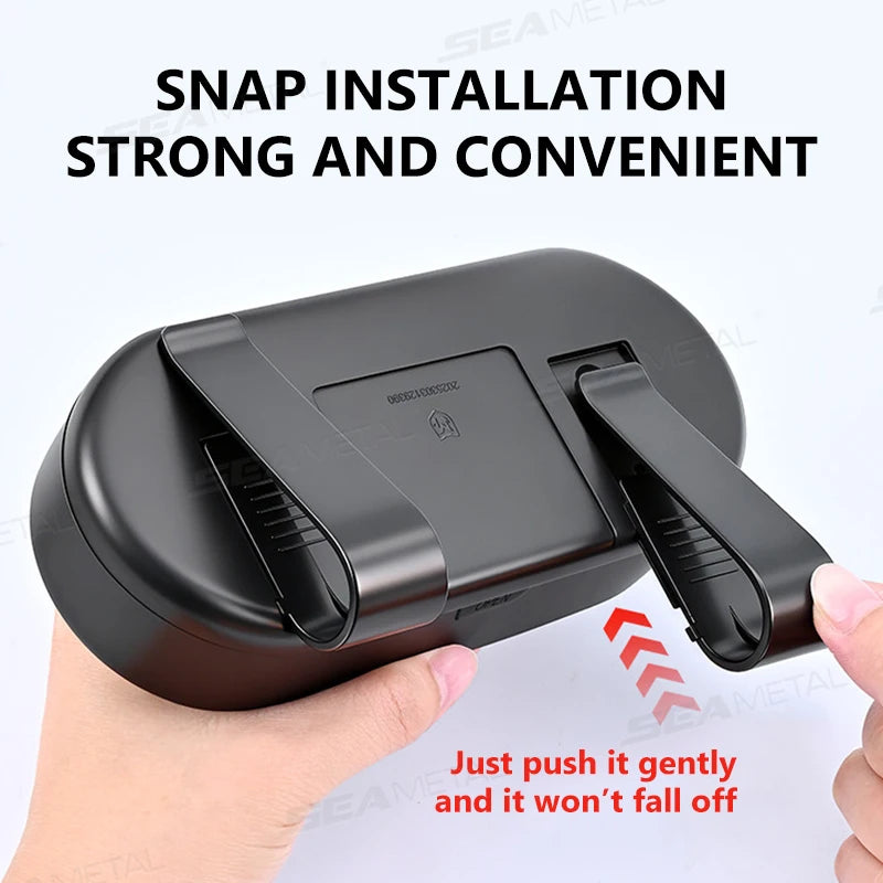 SEAMETAL Car Visor Glasses Case Premium ABS Auto Sunglasses Organizer Storage Case Anti-Scratch Protection for Car Accessories