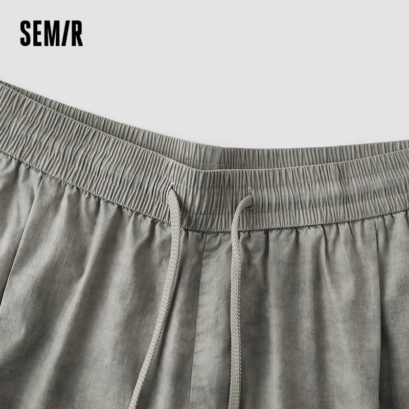 Semir Mens Shorts 2026 Extra Loose Casual Breathable Knee Length Trendy Streetwear Soft Comfortable