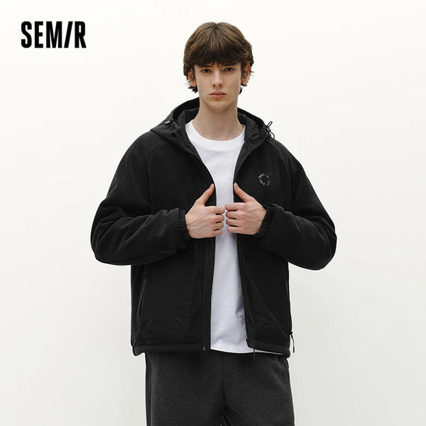អាវបុរស Semir ធ្វើពីក្រណាត់ប៉ូល ការពារកម្ដៅថ្ងៃ ឆ្នាំ២០២៦ រចនាបថស្រទាប់ៗ ផាសុកភាព សមល្មមសម្រាប់រាល់ថ្ងៃ រចនាបថស្អាត ស្រមោល