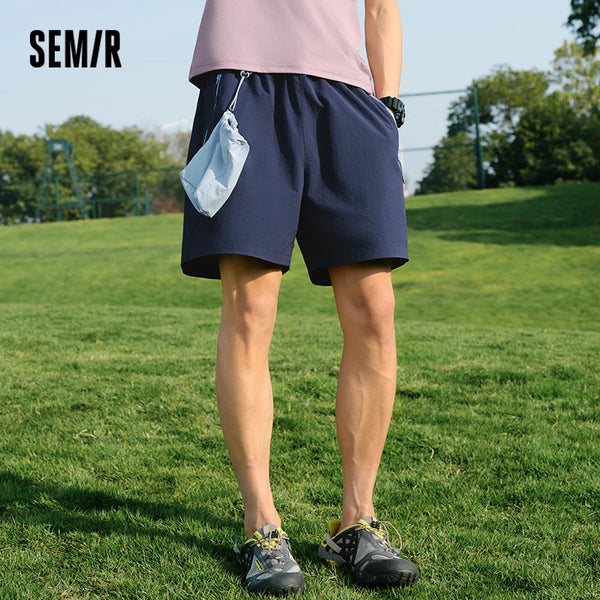 ខោបុរស Semir ធម្មតាអាចបត់បាន រចនាប័ទ្មវិស្សមកាល ពណ៌ចម្រុះ ខោខ្លីរលុងសម្រាប់ឆ្នេរខ្សាច់ រដូវក្តៅ ឆ្នាំ២០២៦ អាវក្រៅប្រចាំថ្ងៃសម្រាប់សម្រាកលំហែកាយ