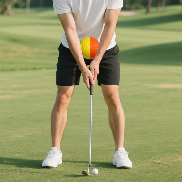 Golf Swing Trainer Aid Impact Ball Perfect Your Golf Swing and Lower Your Scores TA035