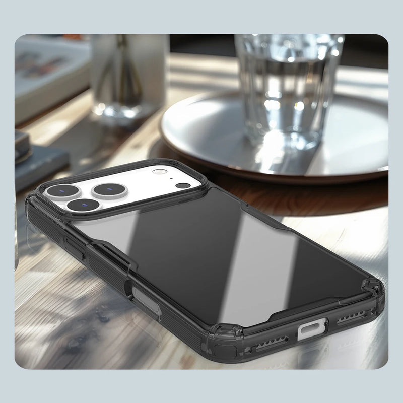 NILLKIN For iPhone 17 Pro Max Case Nature TPU Case for iPhone 17 Pro Transparent Clear Soft Silicone Cover For iPhone 17 Cases