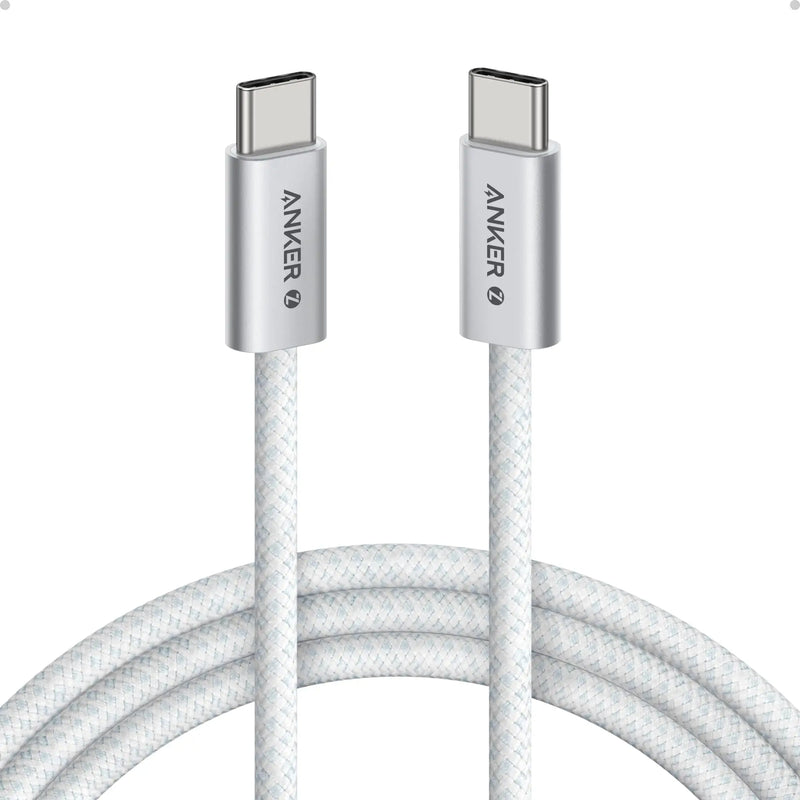 ខ្សែសាក ANKER Zolo 240W គ្មានធូលី USB-C ធន់នឹងធូលី ស័ក្តិសមសម្រាប់ Apple iPhone Series MacBook Huawei Android