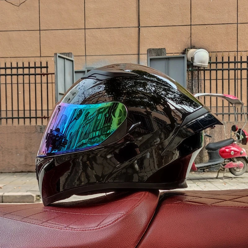 Motorcycle helmet double lens full mask capacete de moto cyclist casco para moto kask helmets