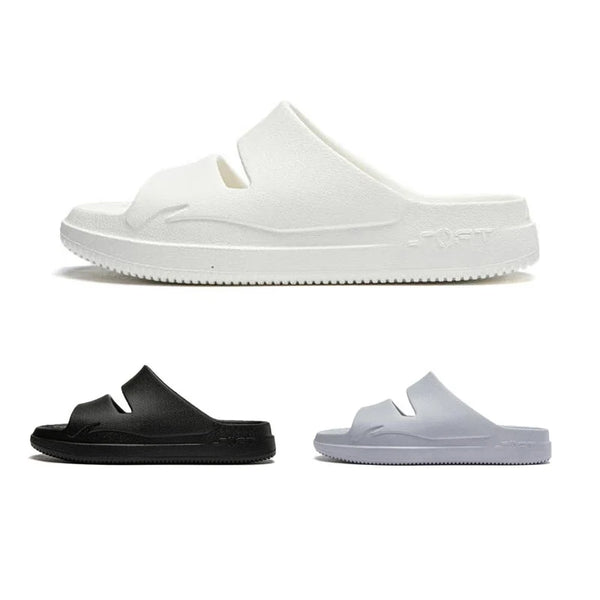 ស្បែកជើង Li-Ning Unisex ទន់ COMFOAM Rebound ស្រាល ខ្យល់ចេញចូលបាន ស្បែកជើង LiNing បុរស ស្ត្រី ទាន់សម័យ AGAV017