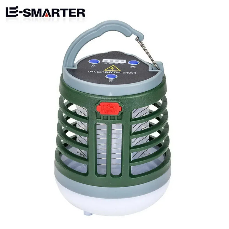 ចង្កៀងសម្លាប់មូស LED UV ព្យួរ ភ្លើងឆក់សត្វល្អិត ភ្លើង USB ចល័ត ក្រៅផ្ទះ ការពារទឹក ឡើងភ្នំ បោះតង់ ចង្កៀង