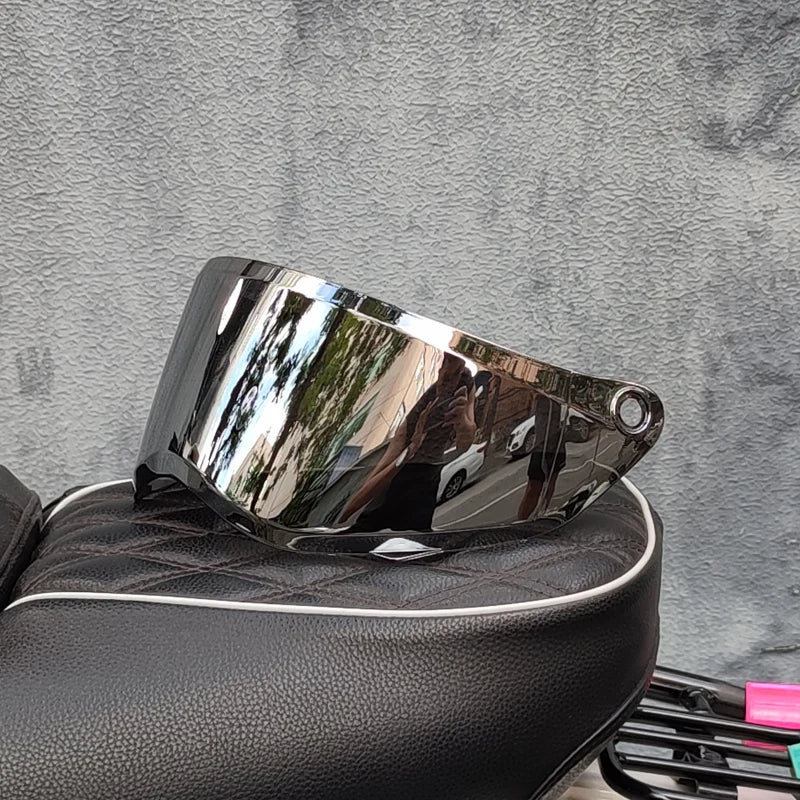 ORZ-918 Special Link,  Retro Full Face Helmet lens, PC material, some night vision