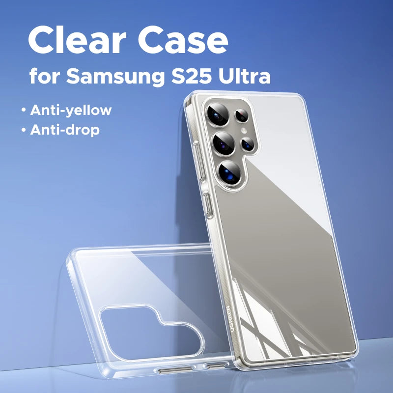 UGREEN Clear Case For Samsung Galaxy S24 Ultra Shockproof Transparent Case Cover Protective TPU for Samsung S24 Ultra Plus Case