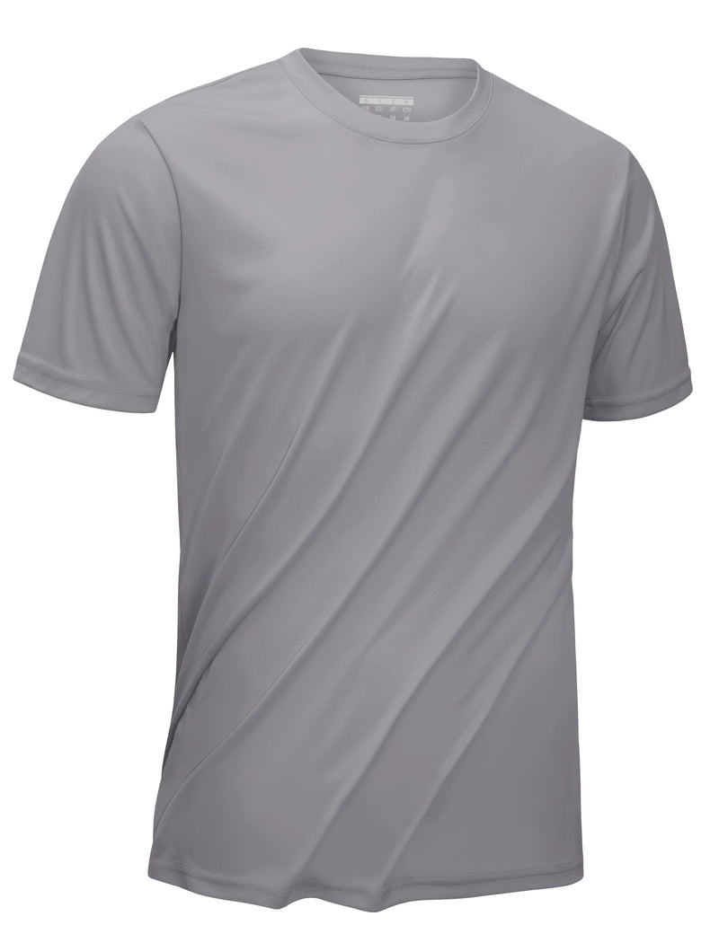 TACVASEN UPF 50+ Summer Performance T-shirts Mens Sun Protection Tee Shirts Gym Sports Athletic Running Swim Casual T-shirt Tops