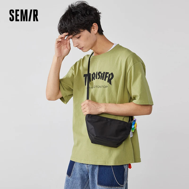Semir Women Bag Commuter 2026 Canvas Nylon Crossbody Shoulder Urban Casual Everyday Style Soft Comfortable Daily