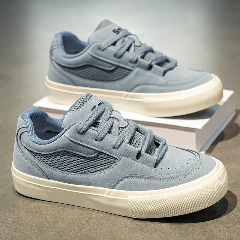 Mens Board Shoes 2025 Autumn New Luxury Design Fashion Casual Sports Shoes Outdoor Daily Wear Flat Comfortable Sneakers Men