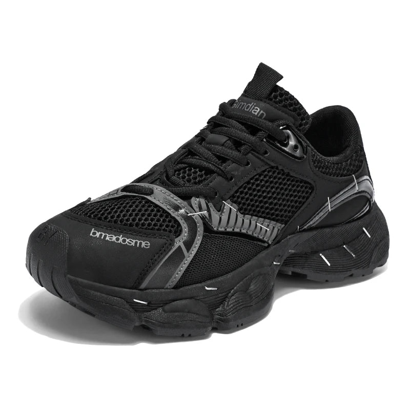 Chunky sneakers summer classic retro breathable comfort men's casual soprts shoes fashion youth soft sole outdoor running shoes