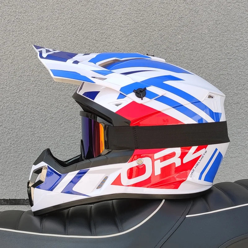 DOT Adult Motocross Helmet MX Dirt Bike Helmet Lightweight Off Road ATV UTV Quad Motorcycle Cross Helmet for Men Women Youth
