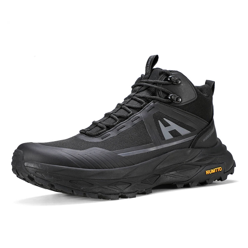 HUMTTO Winter Breathable Trekking Shoes Men Outdoor Rubber Sneakers Men's Wear-resistant Non-slip Off-road Sports Hiking Boots
