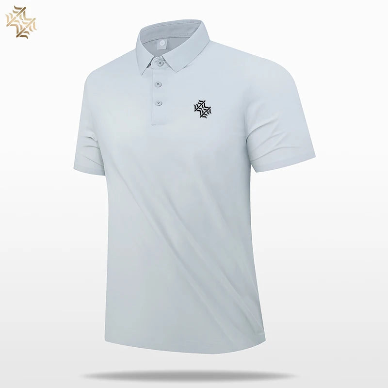 SBWL Seamless Process High Quality Men's Outdoors Popular Tennis T-Shirt Golf POLO Shirt Breathable Business Casual Polo Tops