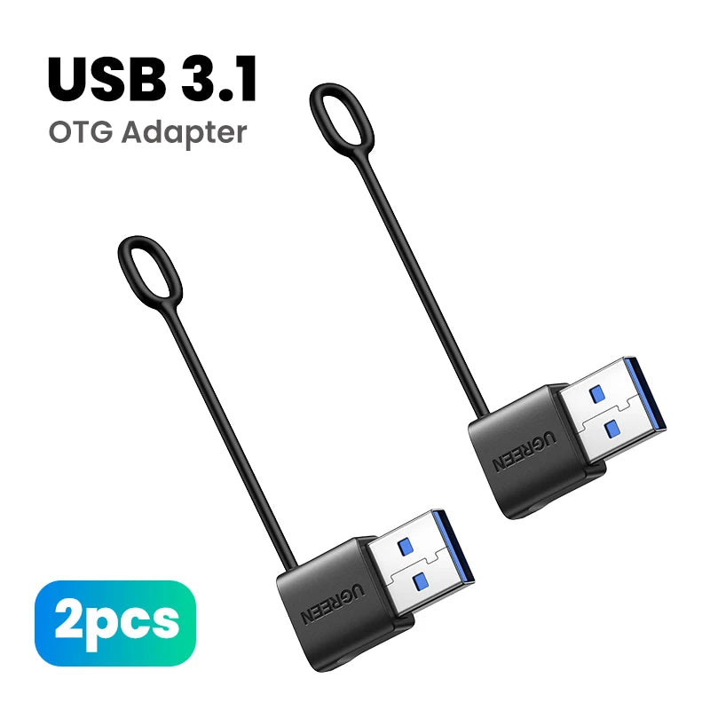 UGREEN USB-A to USB-C Converter OTG 18W Fast Charge USB 3.1 Gen1 Data Transfer Adapter Connector for Laptop PC Smartphone Tablet