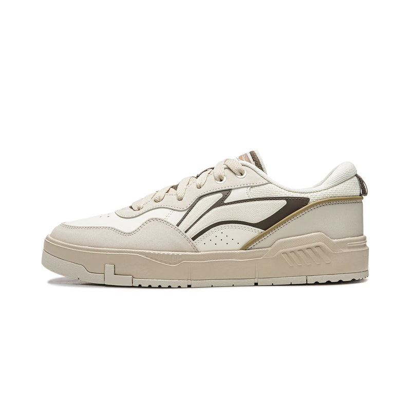 ស្បែកជើងបុរស Li-Ning Common 80s Lifestyle ខ្នើយពីរជាន់ ទន់ ស្រួល រចនាបថ Street Style LiNing Classic Casual Sneakers AGCW013